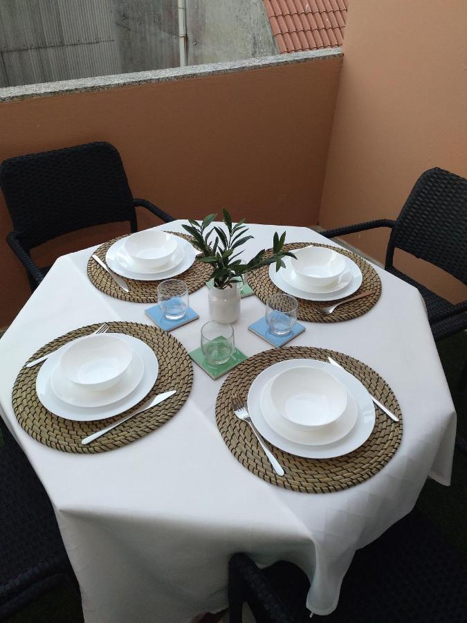 Apartamento Sanxenxo Centro,30 m de la playa Exterior foto