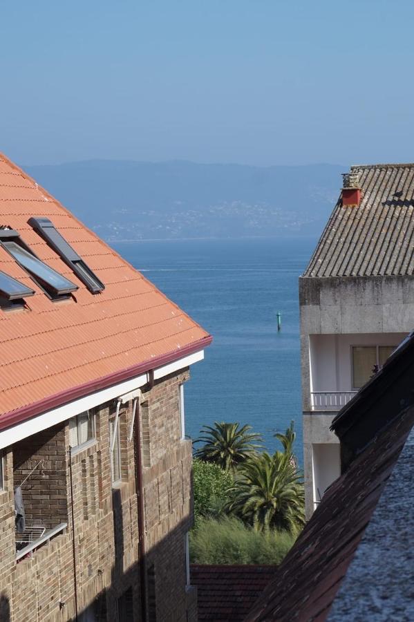 Apartamento Sanxenxo Centro,30 m de la playa Exterior foto