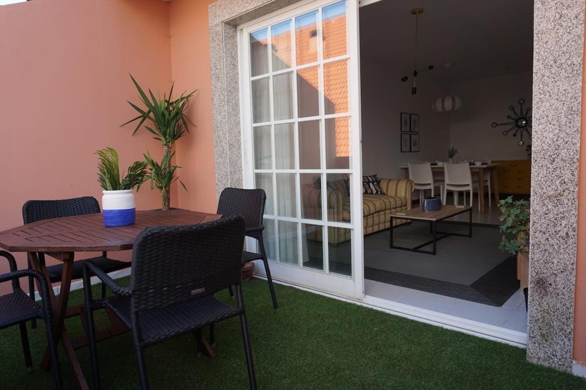 Apartamento Sanxenxo Centro,30 m de la playa Exterior foto